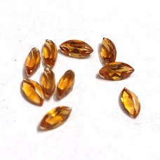 Golden Citrine 6x3mm marquise cut 0.23 cts